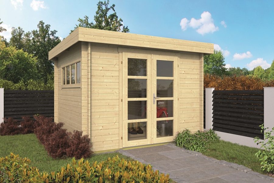 Blokhut Bodine 300x300 cm - geïmpregneerd