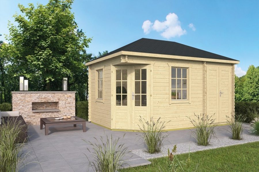 Blokhut Sigrid 300x440 cm