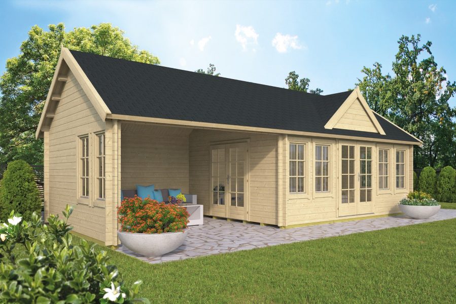 Blokhut Big Ben - 930x400 cm