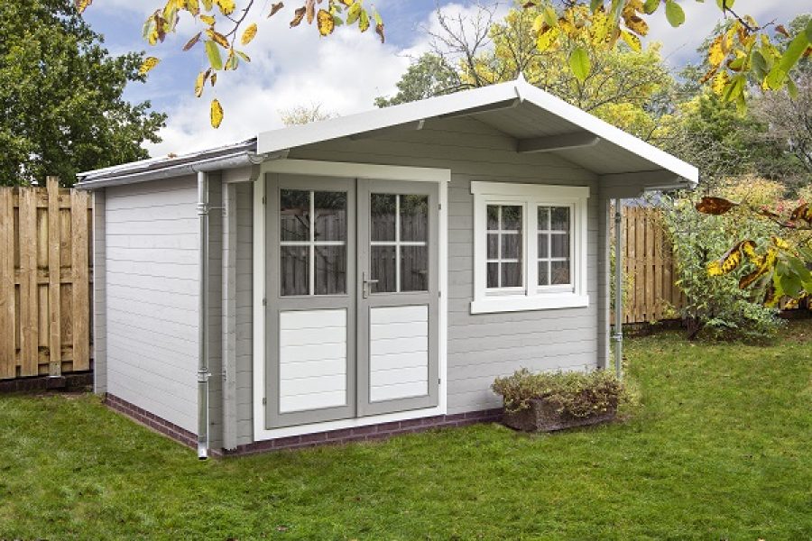 Blokhut Rorik 400x300 cm + luifel 90 cm