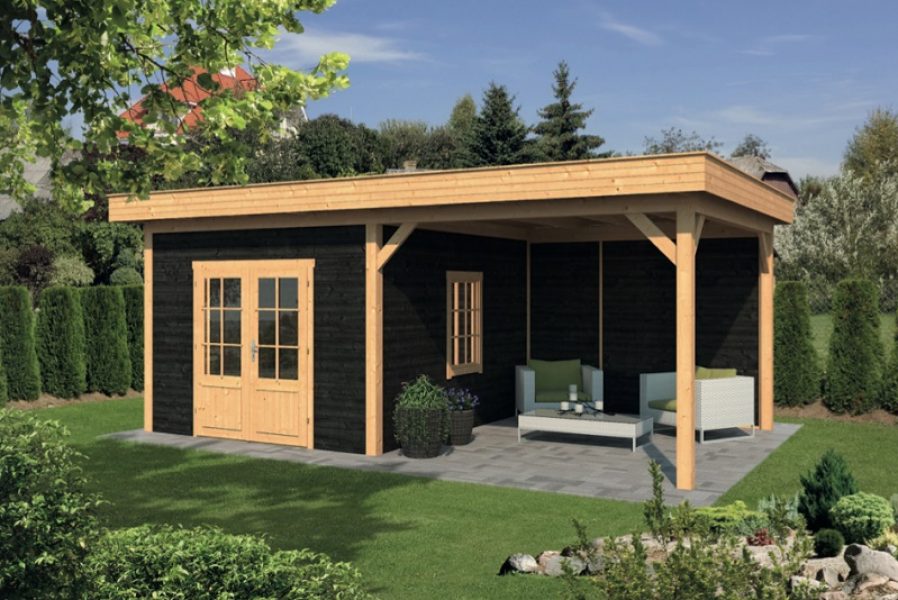 Overkapping Oslo L type 4 blank 478x380cm