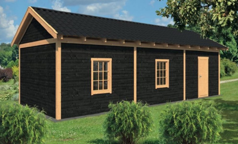 Lariks/Douglas Overkapping Hamar L type 8 690x395 cm