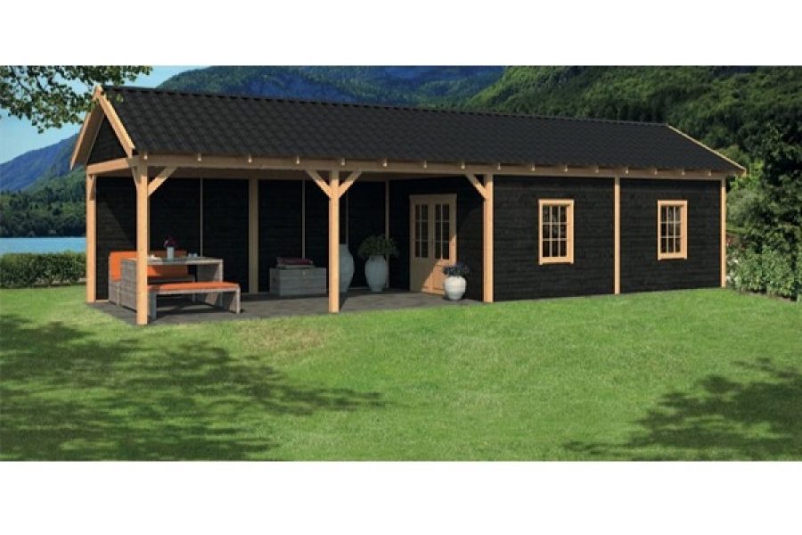 Lariks/Douglas Overkapping Hamar L type 11 903x395 cm