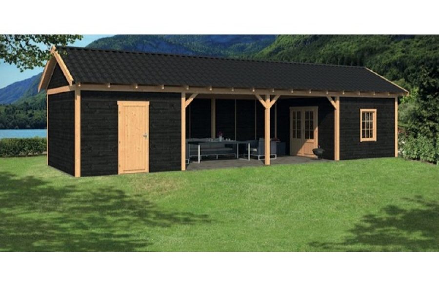 Lariks/Douglas Overkapping Hamar L type 12 903x395cm