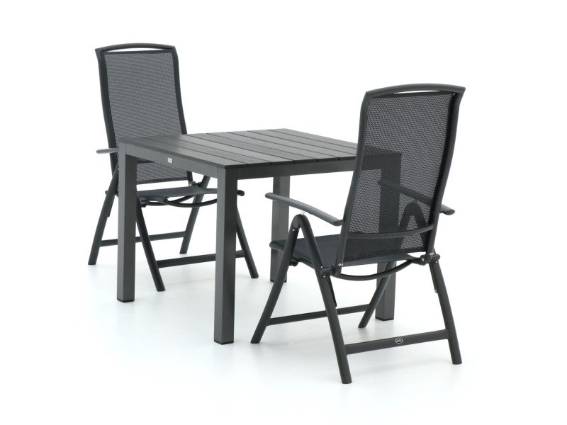 R&S Design Capri/Fidenza 90cm dining tuinset 3-delig verstelbaar - Laagste prijsgarantie!