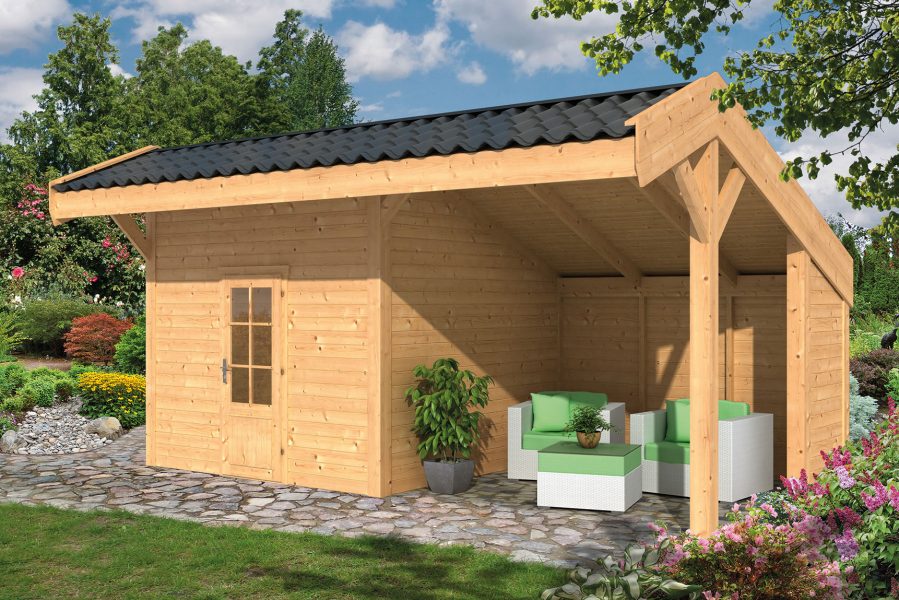 Lariks/Douglas kapschuur Markelo 600x400 cm Doe-het-zelf