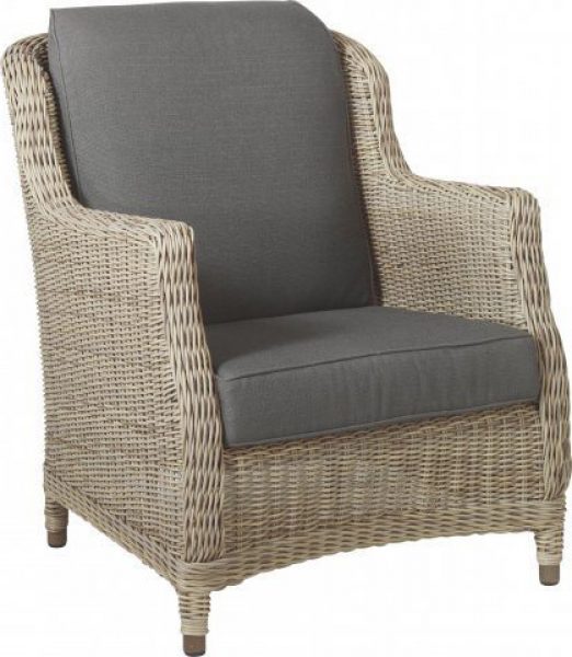 4 Seasons Outdoor Brighton lounge stoel met 2 kussens