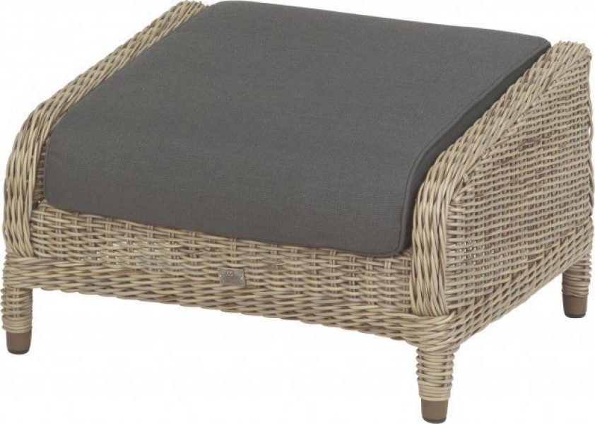 4 Seasons Outdoor Brighton voetenbank met kussen
