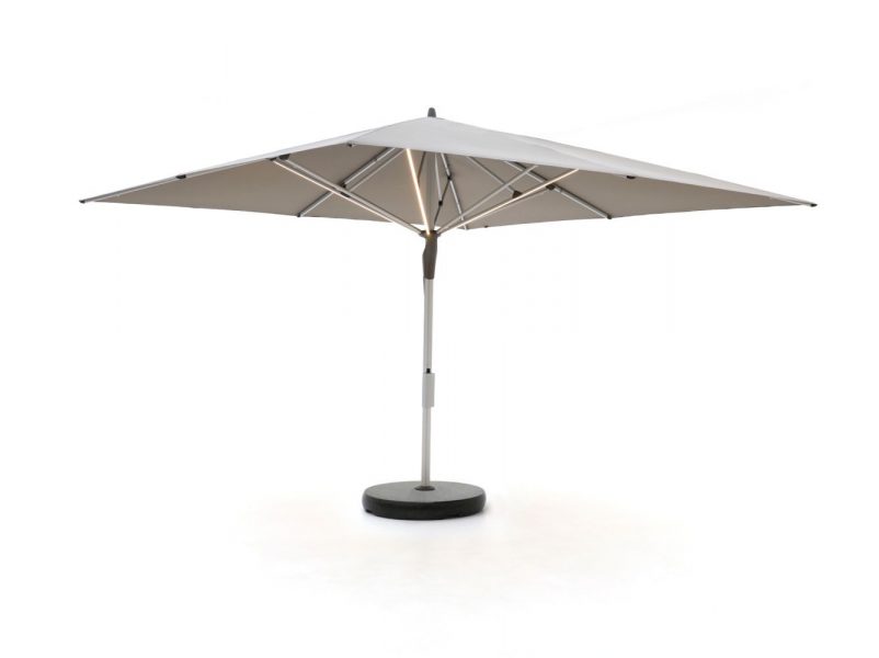 Glatz Fortello LED parasol 400x400cm - Laagste prijsgarantie!