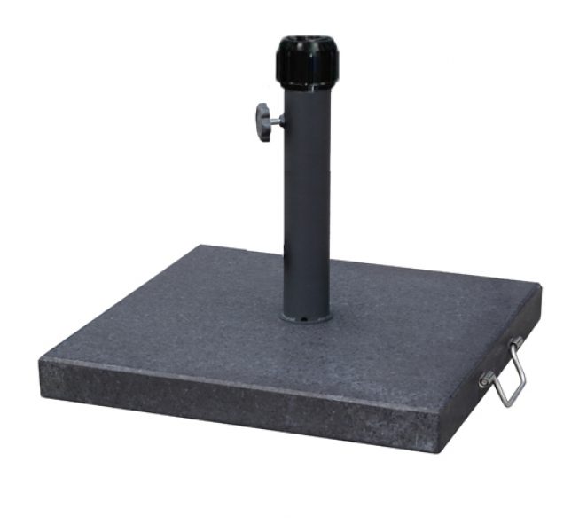 4SO Parasolvoet 40kg Graniet met handvat