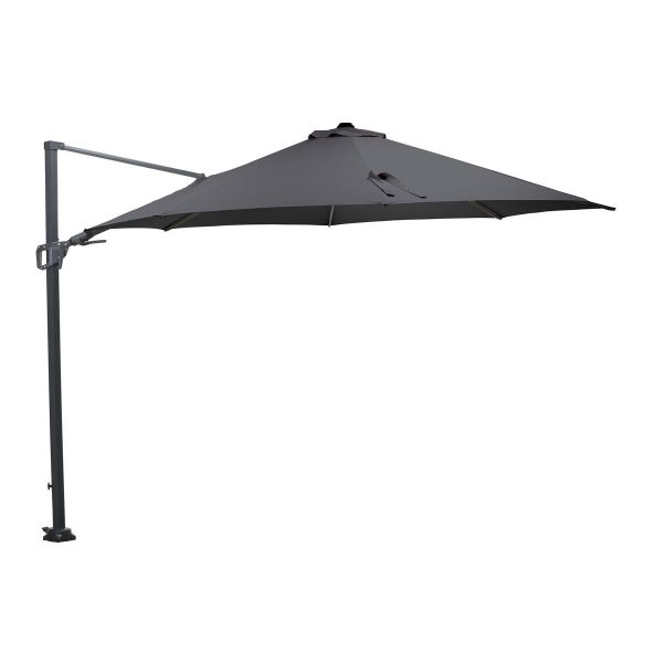 Garden Impressions Hawaii zweefparasol Ø350 cm - zwart frame