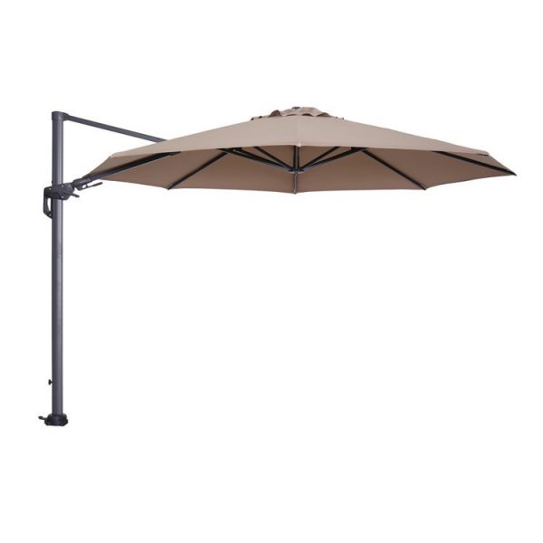 Garden Impressions Hawaii zweefparasol Ø350 cm - zwart frame