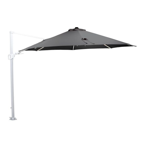 Garden Impressions Hawaii zweefparasol Ø350 cm - wit frame