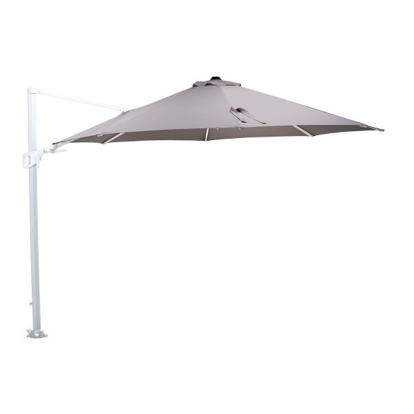 Garden Impressions Hawaii zweefparasol Ø350 cm - wit frame