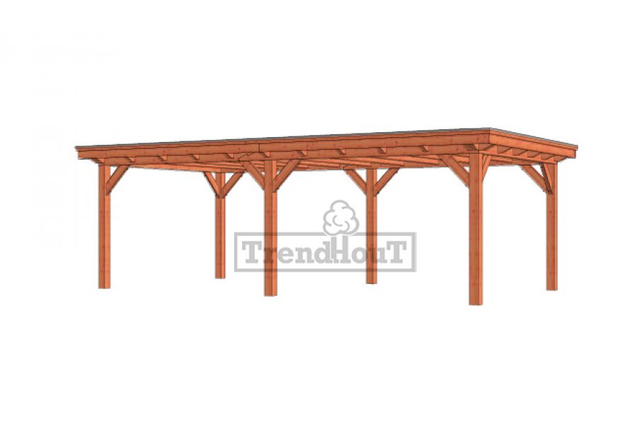 Buitenverblijf Florence 780x425 cm - Plat dak