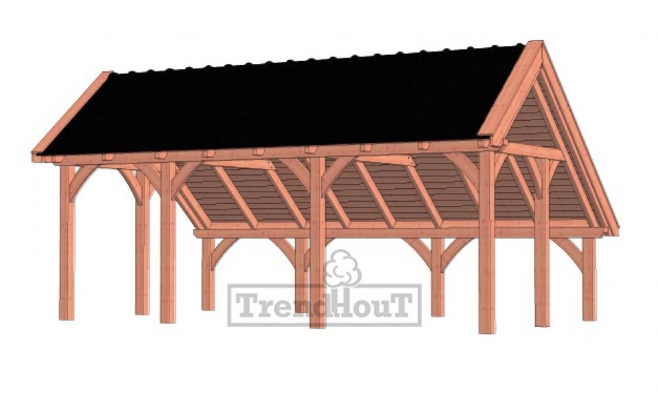 Kapschuur de Hoeve XL 710x440 cm