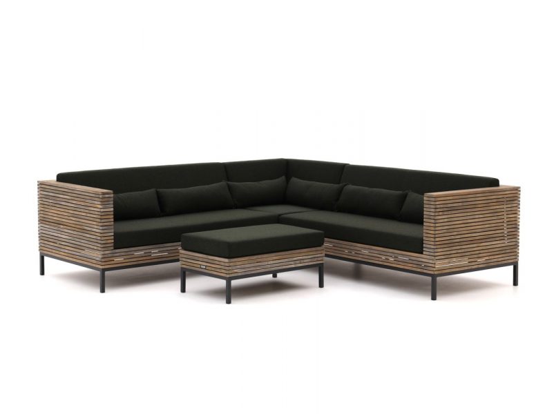 ROUGH-D hoek loungeset 4-delig - Laagste prijsgarantie!