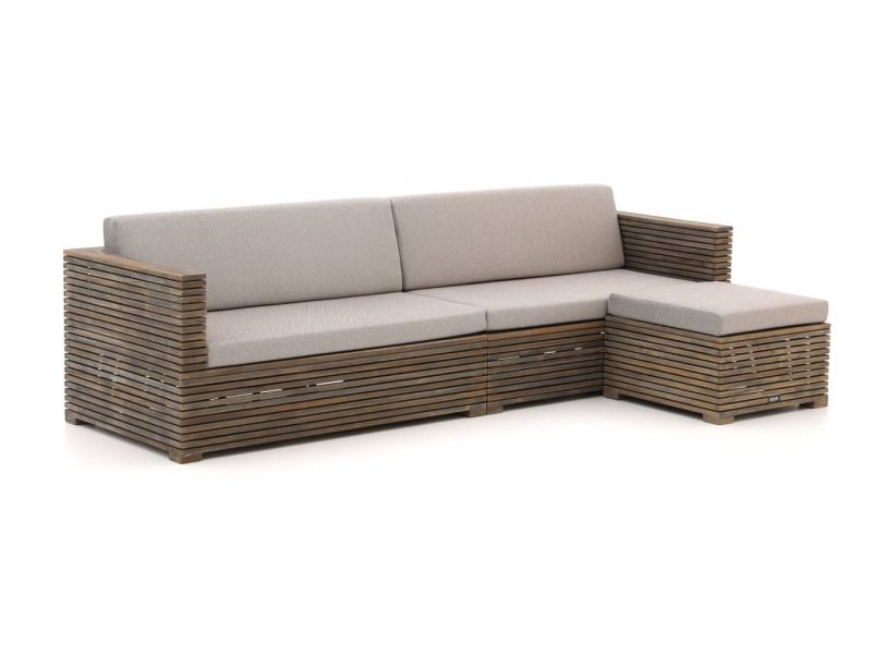 ROUGH-C chaise longue loungeset 3-delig - Laagste prijsgarantie!