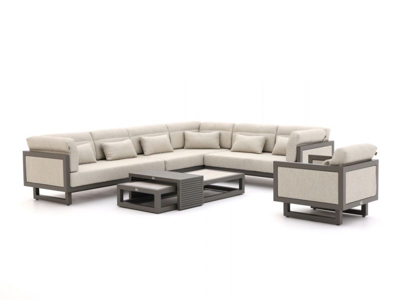 Apple Bee Santorini hoek loungeset 6-delig rechts - Laagste prijsgarantie!