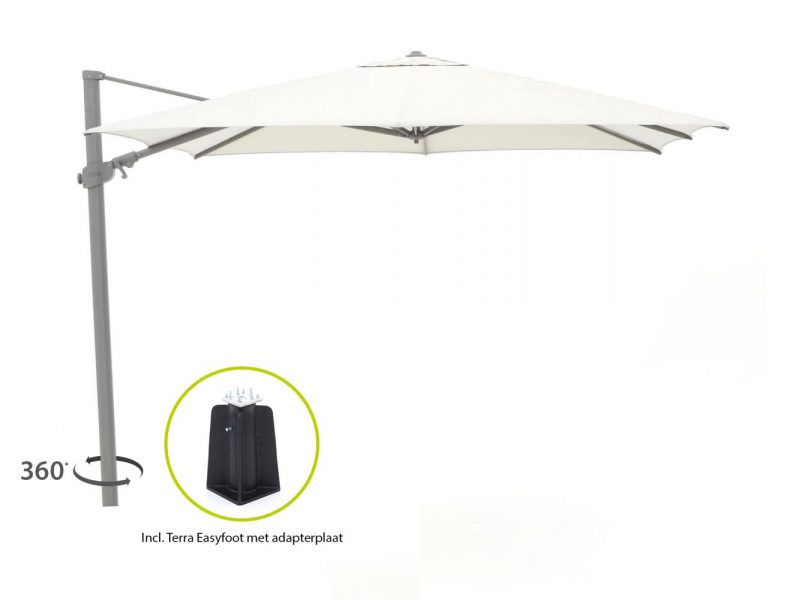 Shadowline Alabama zweefparasol 300x300cm - Laagste prijsgarantie!