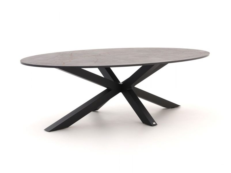 Bellagio Induno Ellips dining tuintafel 280x130cm - Laagste prijsgarantie!