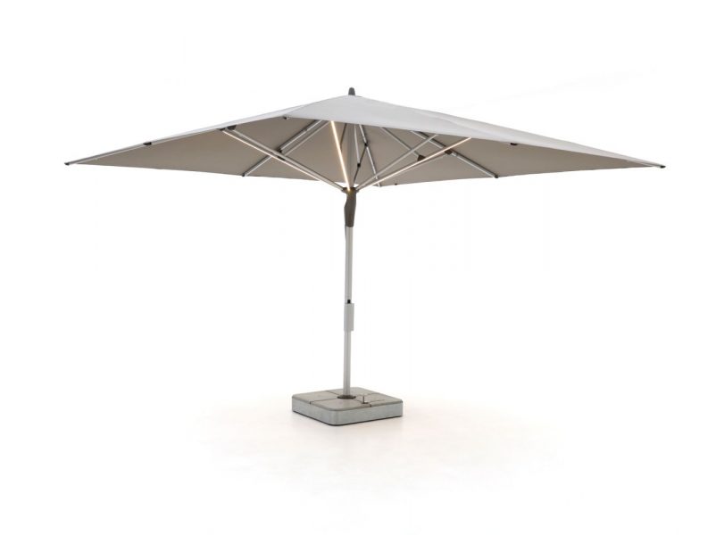 Glatz Fortello LED parasol 400x400cm - Laagste prijsgarantie!