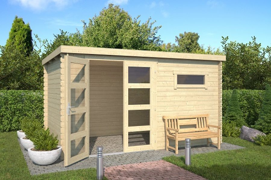 Blokhut Timian 230 400x250 cm