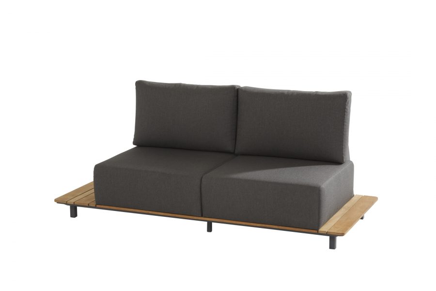 Taste by 4 Seasons Legend 2 zitsbank R - antraciet