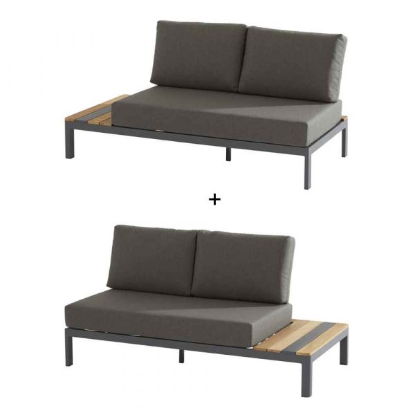 Taste by 4 Seasons Meridien loungeset - antraciet