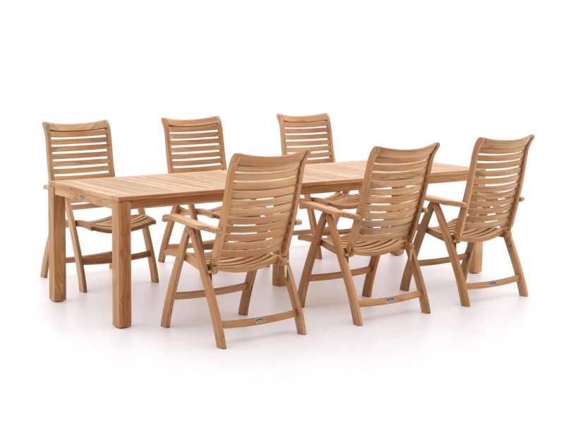 Sunyard Corby/Oxford 300cm dining tuinset 7-delig verstelbaar - Laagste prijsgarantie!