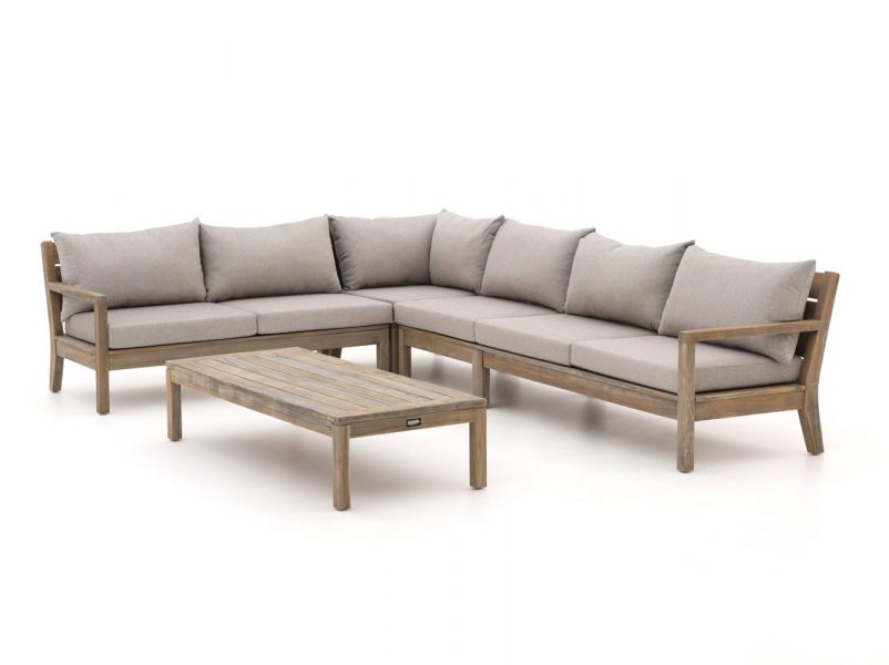 ROUGH Batang hoek loungeset 5-delig links - Laagste prijsgarantie!