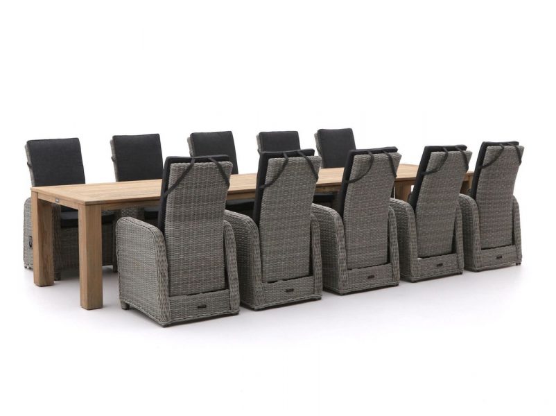 Intenso Umbria/ROUGH-X 400cm dining tuinset 11-delig verstelbaar - Laagste prijsgarantie!