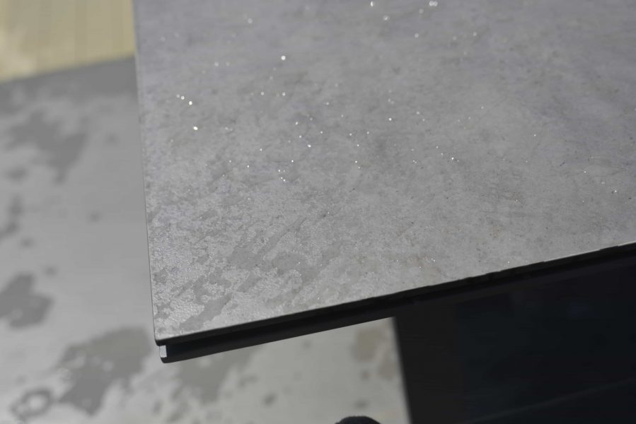 4SO Goa tafelblad 220x95 cm keramisch - antraciet