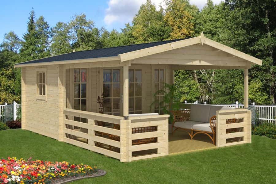 Tuinhuis lappland-40 b