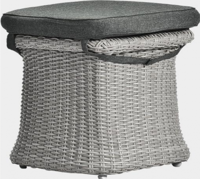 gerlos Hocker 45x45cm off white