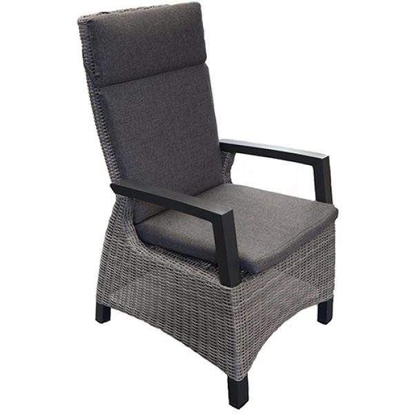Malta Dining Tuinstoel Antraciet