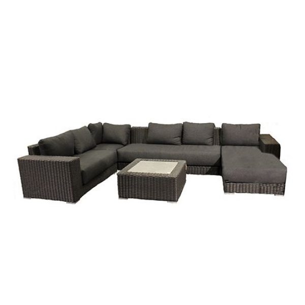 Altea lounge set zwart