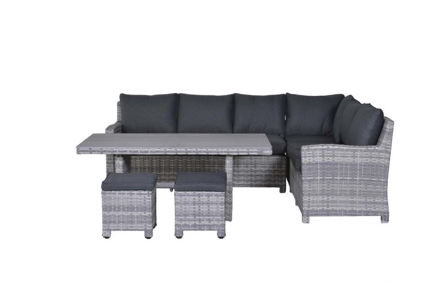 Seagull L/D set 5-dlg rechts cl. grey L-shape/reflex black