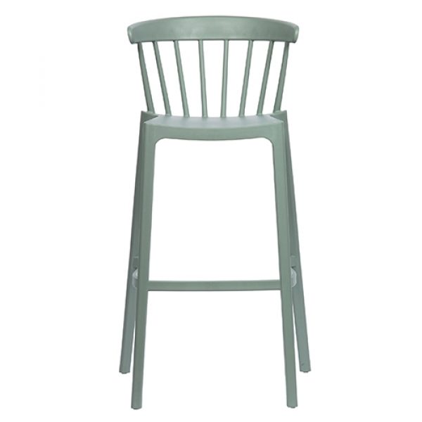 Bliss Barstoel Kunststof Jadegroen