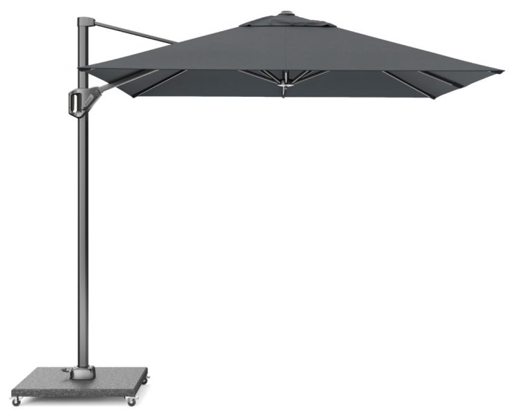 Voyager T1 250x250 cm antraciet zweefparasol