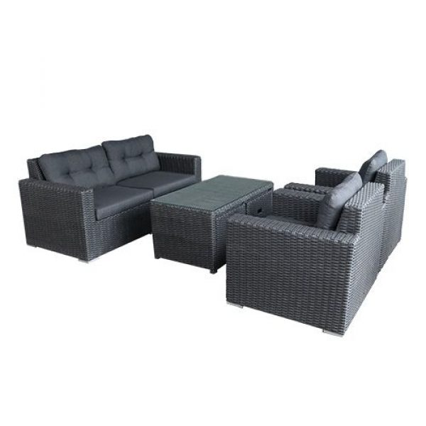 Couto Sofa Loungeset Black