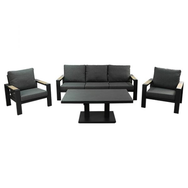 Benton Sofa Loungeset Antraciet