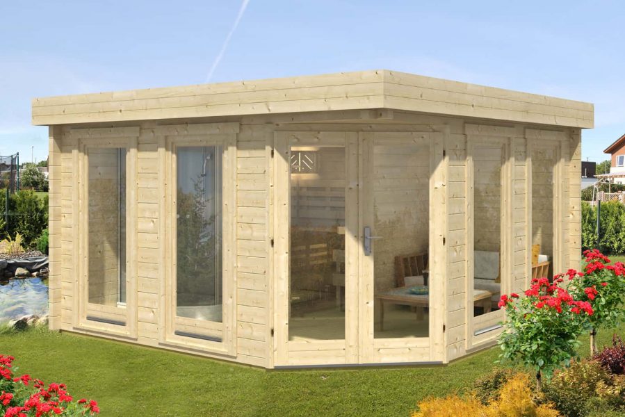 5-hoekig saunahuis magnus-70