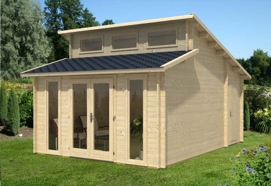 Tuinhuis nordland-70 met uitbreiding