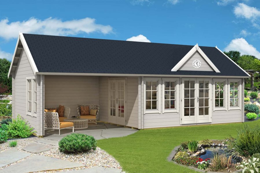 Tuinhuis klokhuis-big ben 70