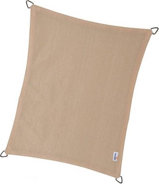 Coolfit schaduwdoek rechthoek 3.0 x 5.0 x 3.0 x 5.0 m Gebroken wit