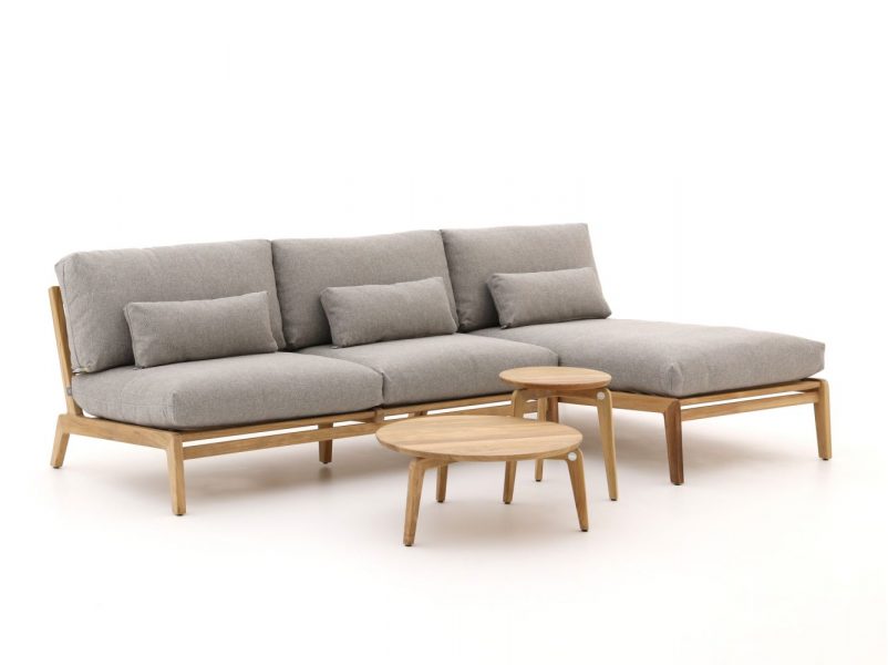 SUNS Termoli chaise longue loungeset 4-delig - Laagste prijsgarantie!