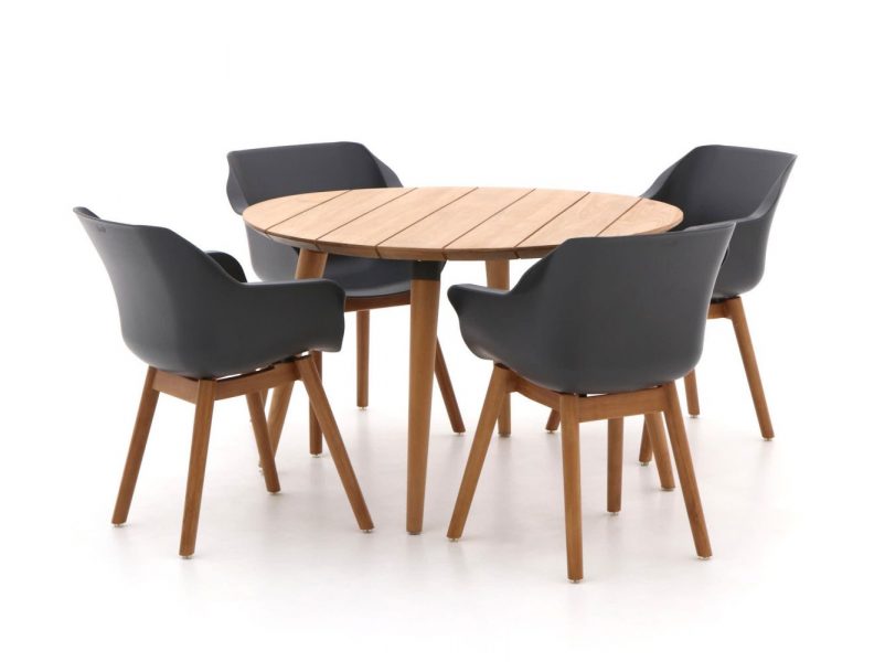 Hartman Sophie Studio Ø 120cm  dining tuinset 5-delig - Laagste prijsgarantie!