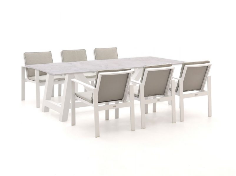 Bellagio Vezzano/Bresimo 260cm dining tuinset 7-delig - Laagste prijsgarantie!