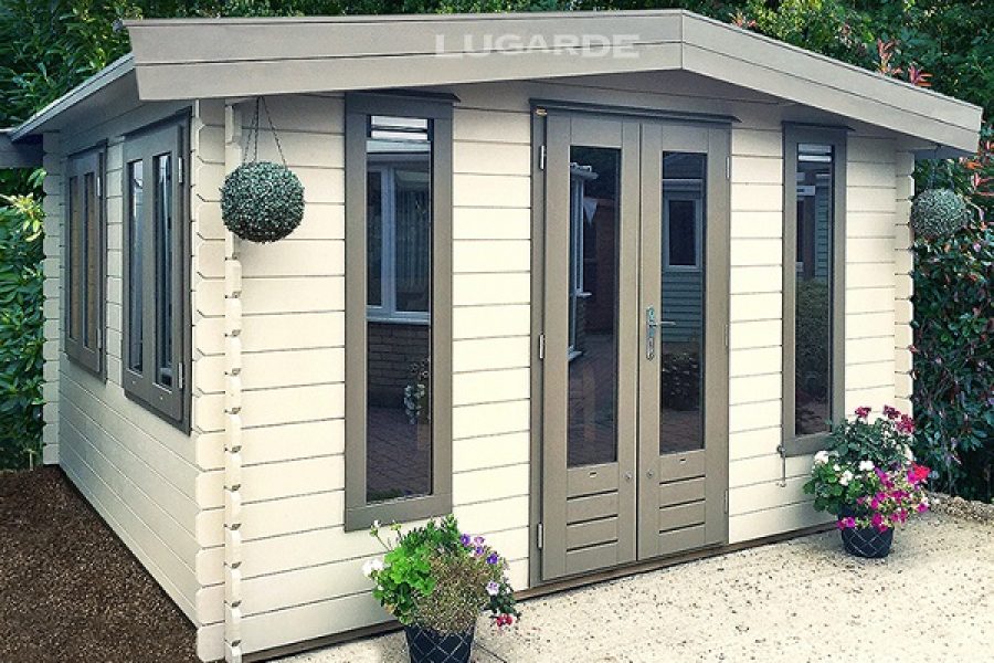 Lugarde Blokhut York 28mm B4 - 380x380 cm